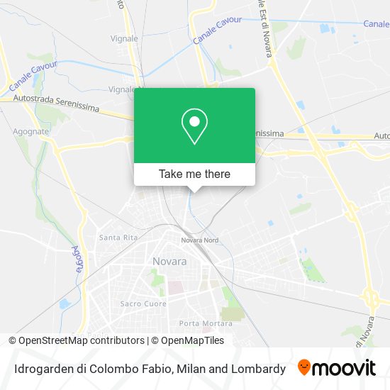 Idrogarden di Colombo Fabio map