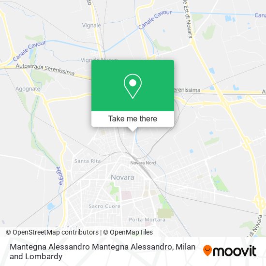 Mantegna Alessandro Mantegna Alessandro map