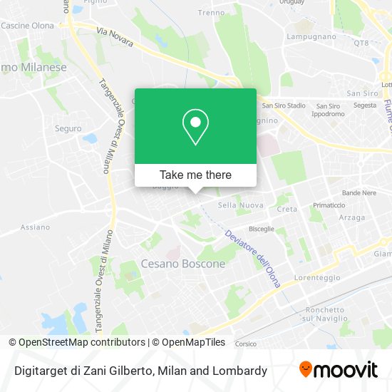 Digitarget di Zani Gilberto map