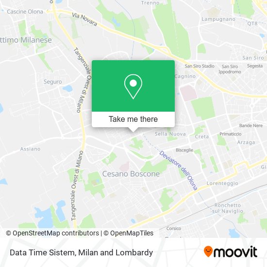 Data Time Sistem map