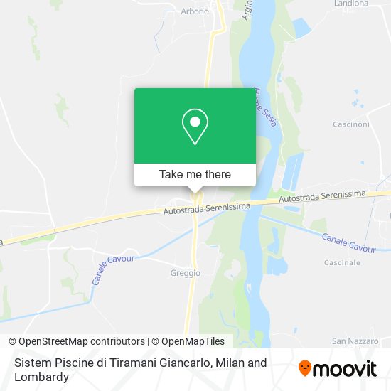 Sistem Piscine di Tiramani Giancarlo map