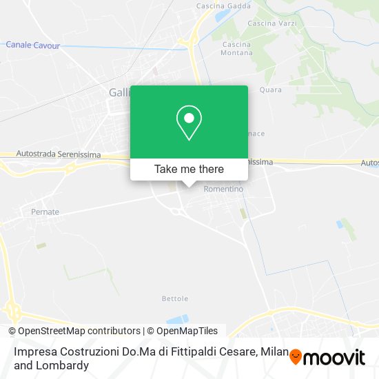 Impresa Costruzioni Do.Ma di Fittipaldi Cesare map