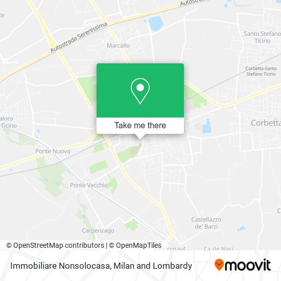 Immobiliare Nonsolocasa map