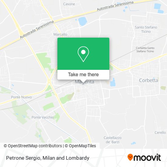 Petrone Sergio map