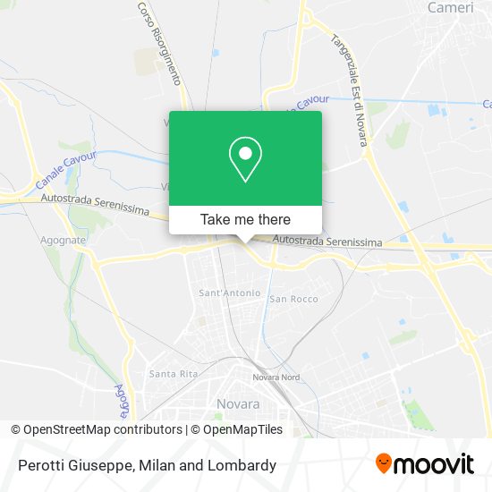 Perotti Giuseppe map