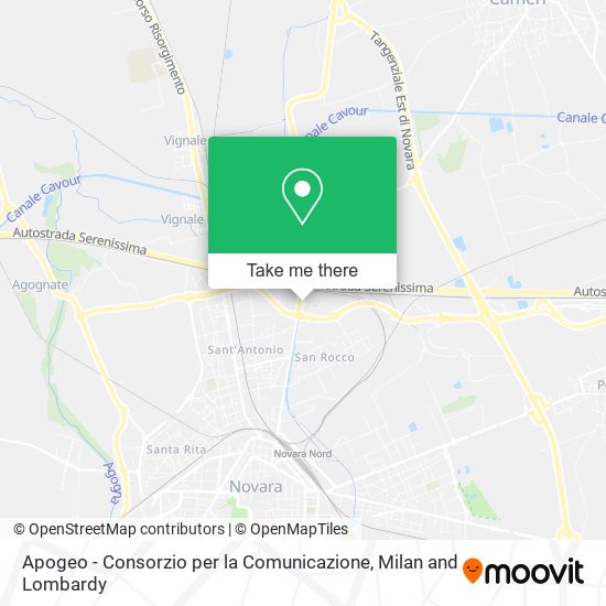 Apogeo - Consorzio per la Comunicazione map