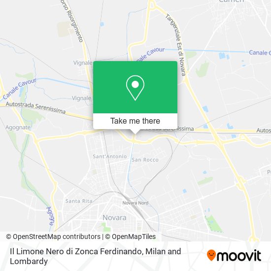 Il Limone Nero di Zonca Ferdinando map