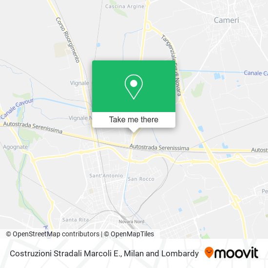 Costruzioni Stradali Marcoli E. map