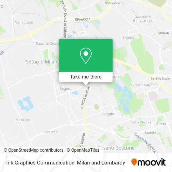 Ink Graphics Communication map