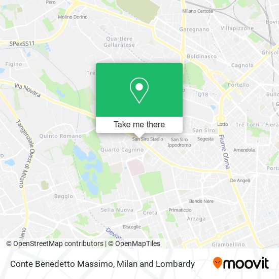 Conte Benedetto Massimo map