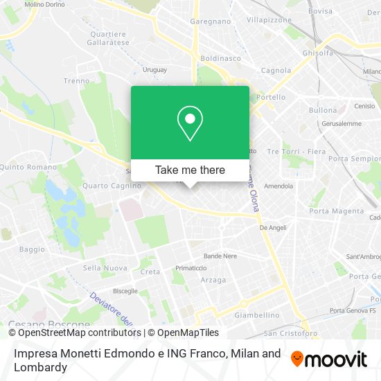 Impresa Monetti Edmondo e ING Franco map