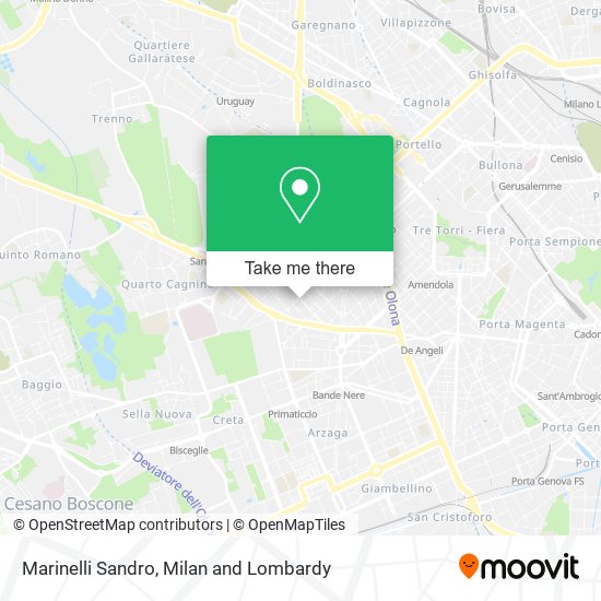 Marinelli Sandro map