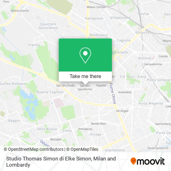 Studio Thomas Simon di Elke Simon map