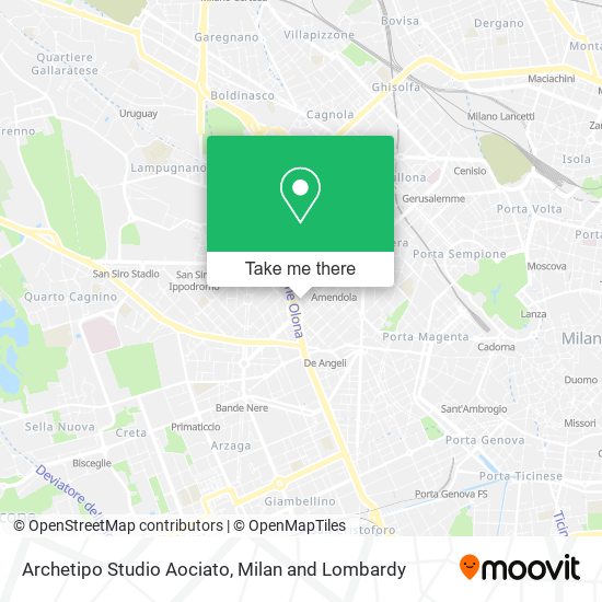 Archetipo Studio Aociato map