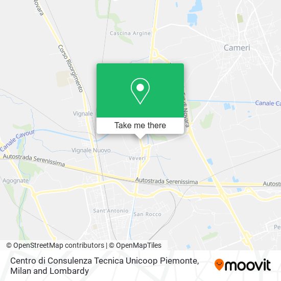 Centro di Consulenza Tecnica Unicoop Piemonte map
