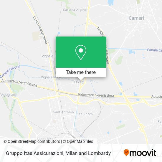 Gruppo Itas Assicurazioni map