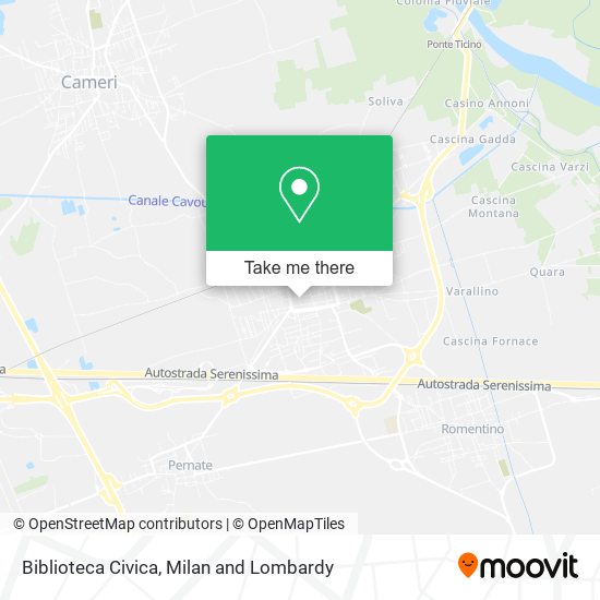 Biblioteca Civica map
