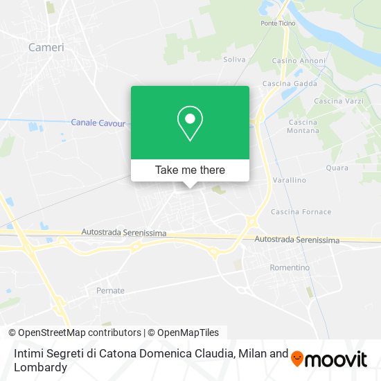 Intimi Segreti di Catona Domenica Claudia map