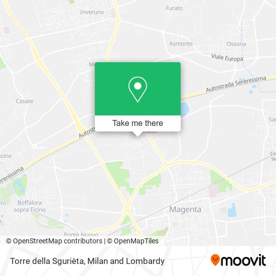 Torre della Sgurièta map