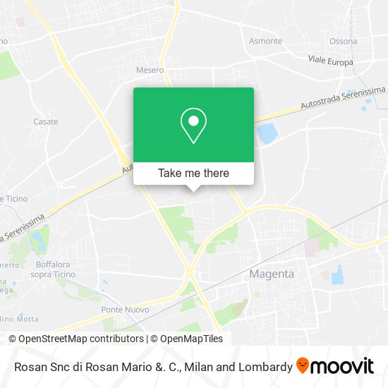 Rosan Snc di Rosan Mario &. C. map