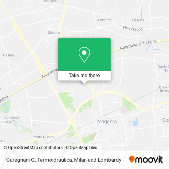 Garegnani G. Termoidraulica map