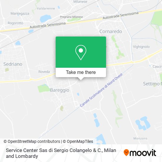 Service Center Sas di Sergio Colangelo & C. map