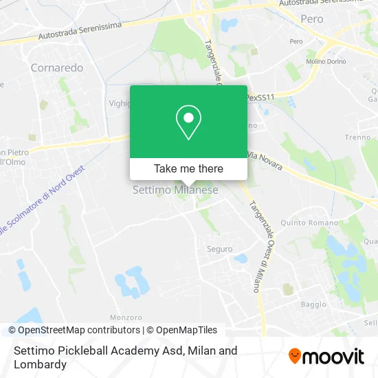 Settimo Pickleball Academy Asd map