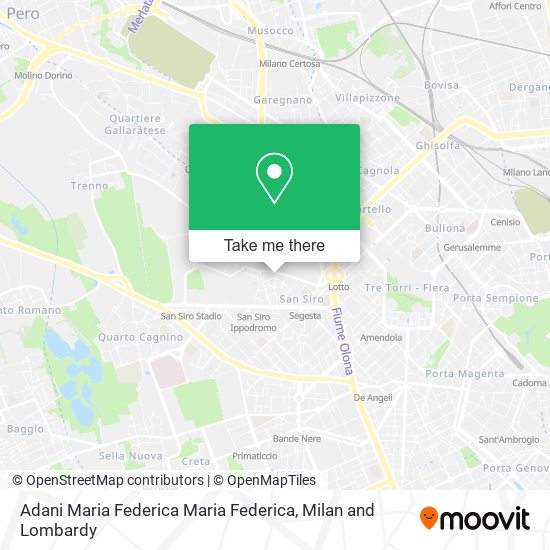 Adani Maria Federica Maria Federica map