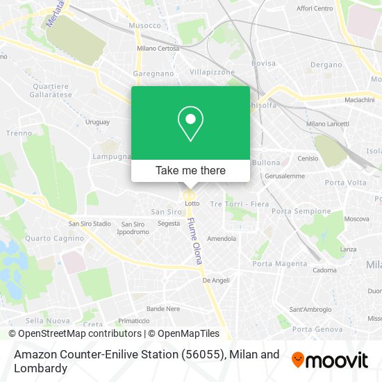 Amazon Counter-Enilive Station (56055) map
