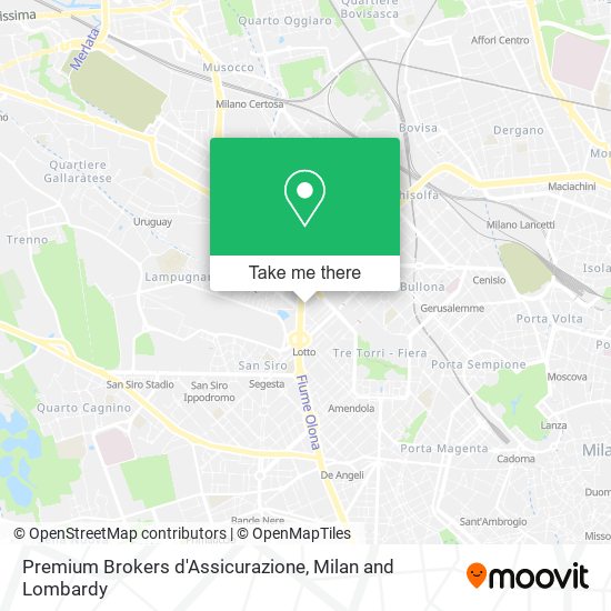 Premium Brokers d'Assicurazione map