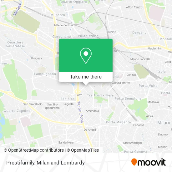 Prestifamily map