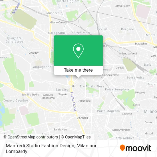 Manfredi Studio Fashion Design map