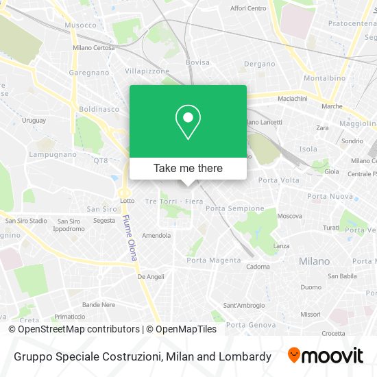 Gruppo Speciale Costruzioni map