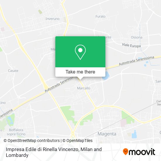 Impresa Edile di Rinella Vincenzo map