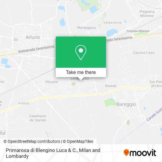 Primarosa di Blengino Luca & C. map