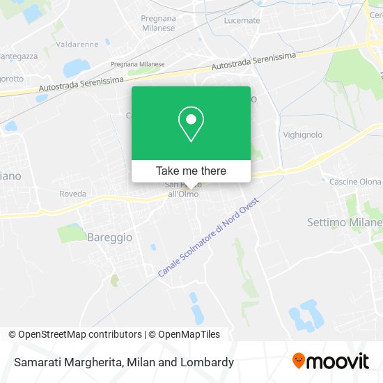 Samarati Margherita map
