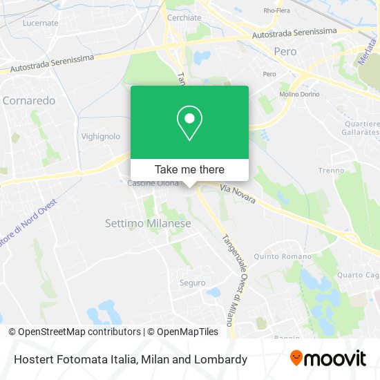 Hostert Fotomata Italia map