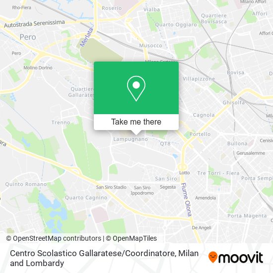 Centro Scolastico Gallaratese / Coordinatore map