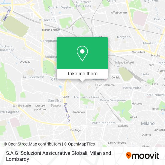 S.A.G. Soluzioni Assicurative Globali map