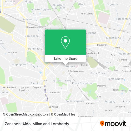 Zanaboni Aldo map