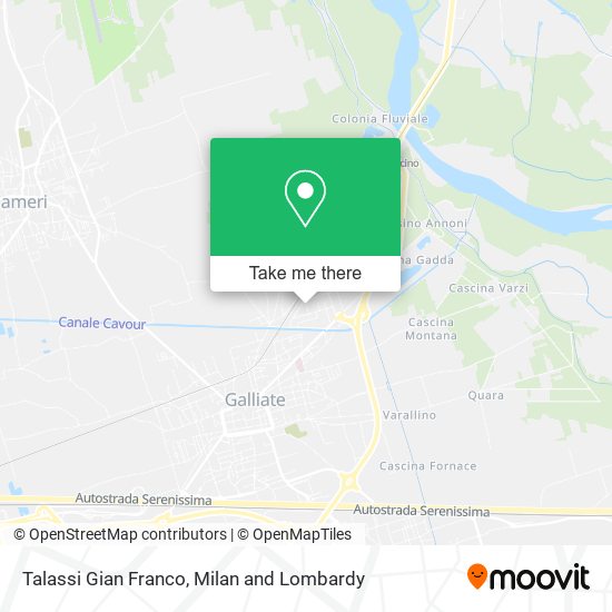 Talassi Gian Franco map