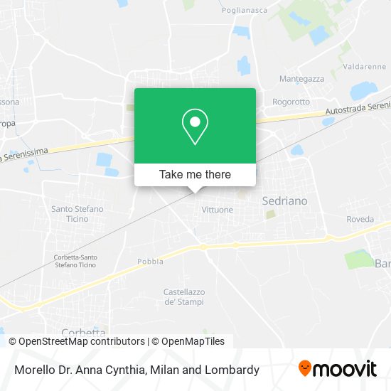 Morello Dr. Anna Cynthia map