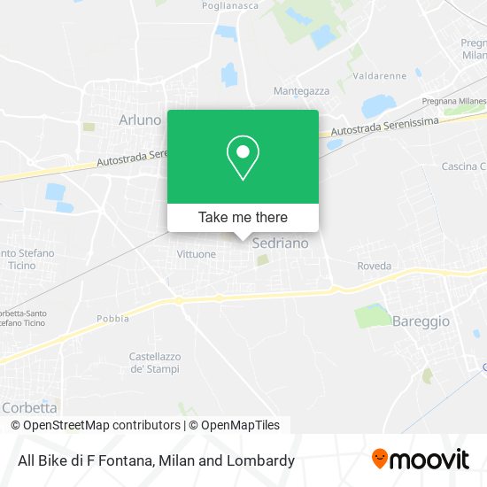 All Bike di F Fontana map