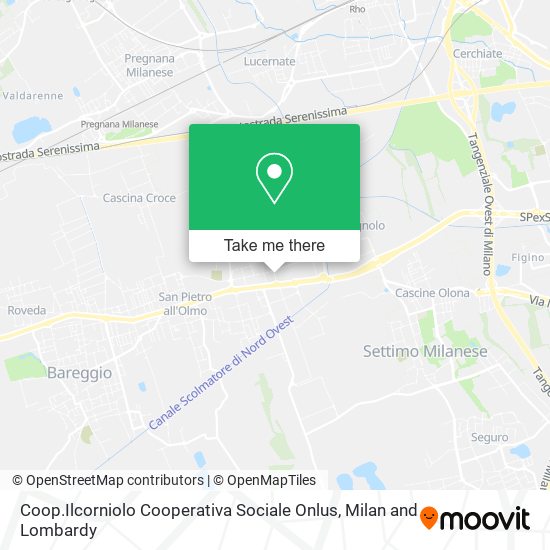 Coop.Ilcorniolo Cooperativa Sociale Onlus map