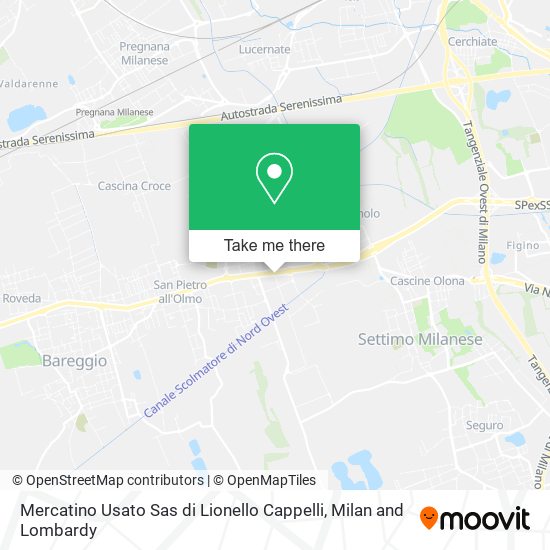 Mercatino Usato Sas di Lionello Cappelli map
