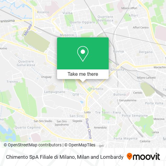 Chimento SpA Filiale di Milano map