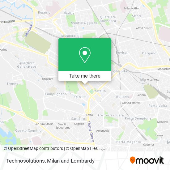 Technosolutions map