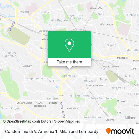Condominio di V. Armenia 1 map