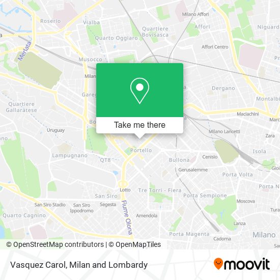 Vasquez Carol map