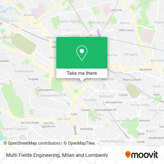 Multi Fields Engineering map